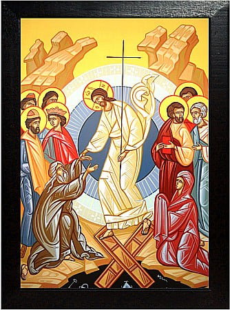 Icoane Iisus Hristos - Invierea Domnului nostru Iisus Hristos, si pogorarea la iad