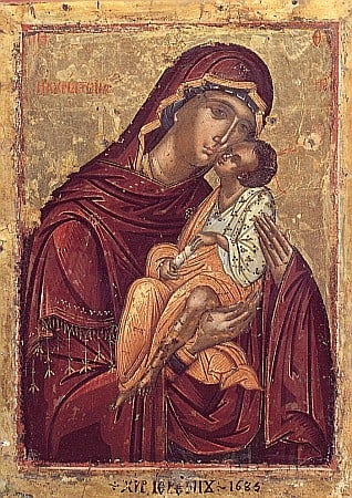 Icoane Maica Domnului - Maica Domnului 1685