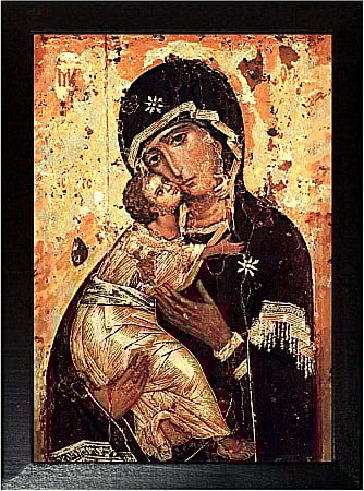 Icoane Maica Domnului - Maica Domnului din  Vladimir sau Vladimirskaia