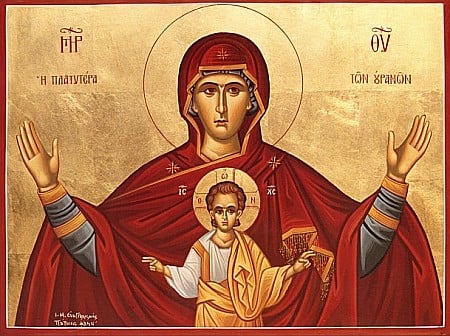 Icoane Maica Domnului - Maica Domnului cu Pruncul Iisus