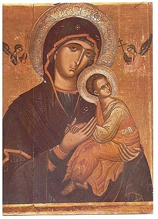 Icoane Maica Domnului - Maica Domnului de la Muntele Sinai