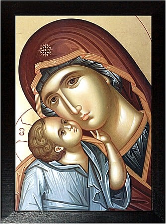 Icoane Maica Domnului - Maica Domnului Dulcea Sarutare