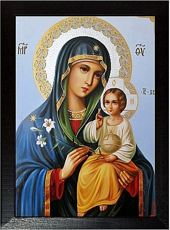 Icoane Maica Domnului - Maica Domnului Floare Nevestejita
