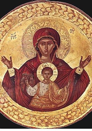 Icoane Maica Domnului - Maica Domnului Oranta