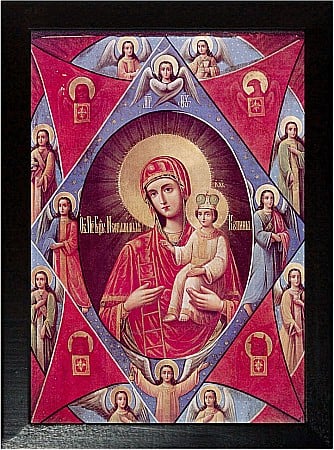 Icoane Maica Domnului - Maica Domnului Rugul Aprins