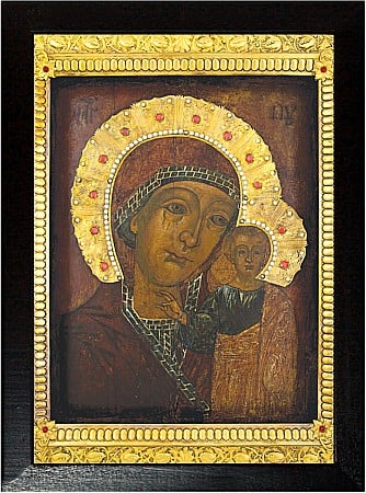 Icoane Maica Domnului - Maica Domnului Siriaca de la Manastirea Ghighiu