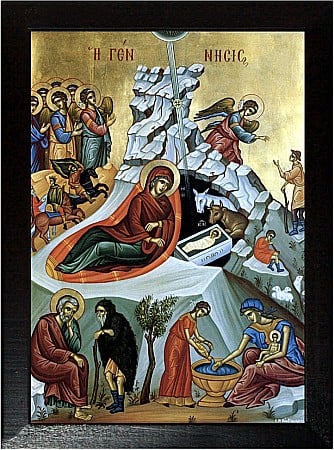 Icoane praznicale - Nasterea Domnului, Craciunul