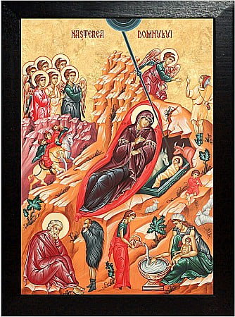Icoane Iisus Hristos - Nasterea Domnului nostru Iisus Hristos, Craciunul