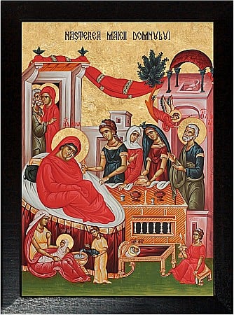 Icoane Maica Domnului - Nasterea Maicii Domnului nostru Iisus Hristos