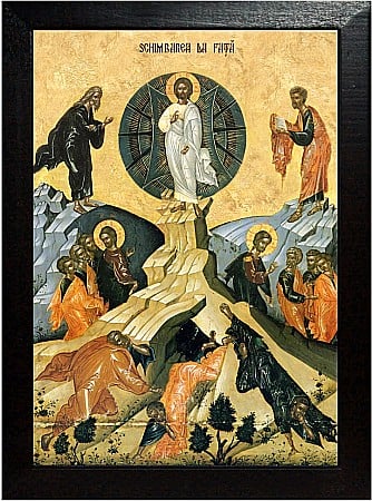 Icoane Iisus Hristos - Schimbarea la fata a Domnului Iisus Hristos