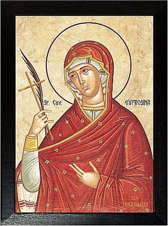 Icoane Septembrie - Sfanta Cuvioasa Eufrosina