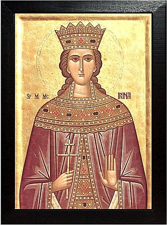 Icoane Mai - Sfanta Cuvioasa Irina