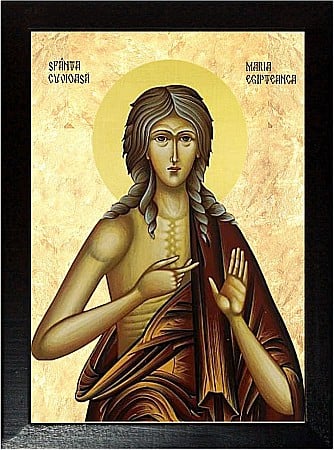 Icoane Aprilie - Sfânta Cuvioasă Maria Egipteanca