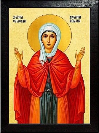 Icoane Decembrie - Sfânta Cuvioasă Melania Romana