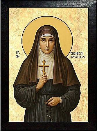 Icoane Iulie - Sfanta Cuvioasa Mucenita Elisabeta, ducesa Rusiei