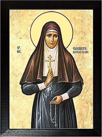 Icoane Iulie - Sfanta Cuvioasa Mucenita Elisabeta, ducesa Rusiei
