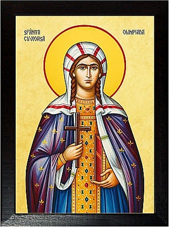 Icoane Iulie - Sfânta Cuvioasă Olimpiada