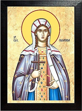 Icoane Iulie - Sfanta Cuvioasa Olimpiada