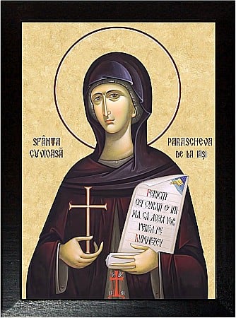 Icoane Octombrie - Sfânta Cuvioasă Parascheva de la Iași