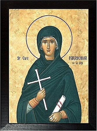 Icoane Octombrie - Sfanta Cuvioasa Parascheva de la Iasi