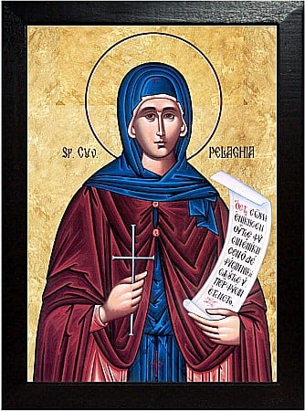 Icoane Octombrie - Sfanta Cuvioasa Pelaghia