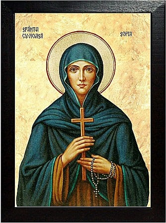 Icoane Iunie - Sfânta Cuvioasă Sofia