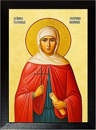 Icoane Octombrie - Sfânta Cuvioasă Teofana Basarab