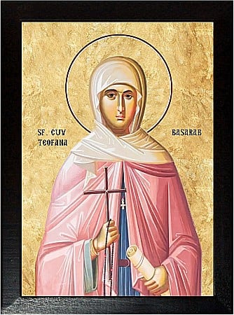 Icoane Octombrie - Sfânta Cuvioasă Teofana Basarab