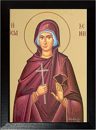 Sfinti Ianuarie - Sfanta Cuvioasa Xenia, zisa si Eusebia model Athos