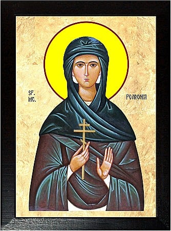 Icoane Iunie - Sfanta Fevronia Mare Mucenita