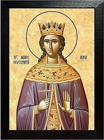 Icoane Mai - Sfanta Irina Mare Mucenita