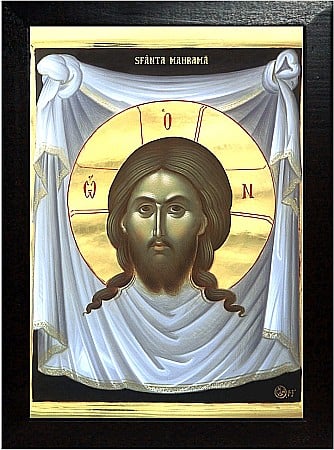 Icoane August - Sfanta Mahrama a Domnului nostru Iisus Hristos
