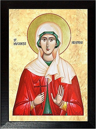 Icoane Iulie - Sfanta Mare Mucenita Hristina
