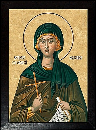 Icoane Iulie - Sfanta Mare Mucenita Macrina, sora Sfantului Vasile cel Mare
