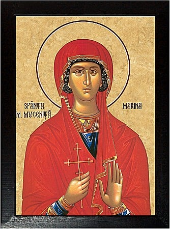 Icoane Iulie - Sfanta Mare Mucenita Marina