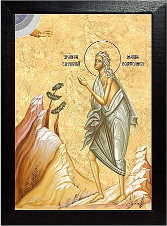Icoane Aprilie - Sfanta Maria Egipteanca