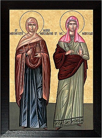 Icoane Iulie - Sfanta Maria Magdalena, Sfanta Mucenita Marcela
