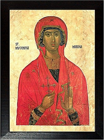 Icoane Iulie - Sfanta Marina Mare Mucenita