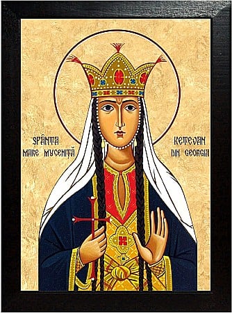Sfinti Septembrie - Sfânta Muceniță Ketevan, regina Georgiei