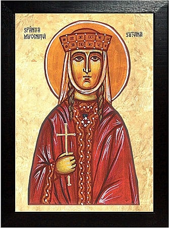 Sfinti August - Sfânta Muceniță Suzana, regina Georgiei