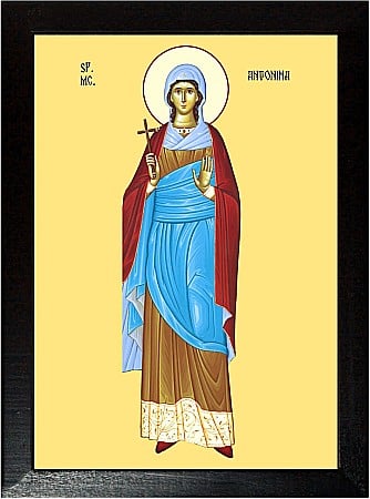 Icoane Iunie - Sfanta Mucenita Antonina Fecioara