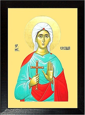 Sfinti Noiembrie - Sfanta Mucenita Cecilia, a muzicienilor si a celor care vor sa se casatoreasca