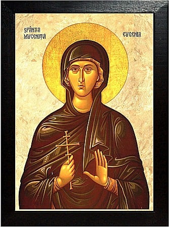 Icoane Decembrie - Sfânta Muceniță Eugenia Fecioara
