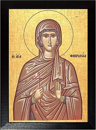 Sfanta Mucenita Fevronia, Sfantul Cuvios Dionisie, Sfanta Mucenita Livia [1]