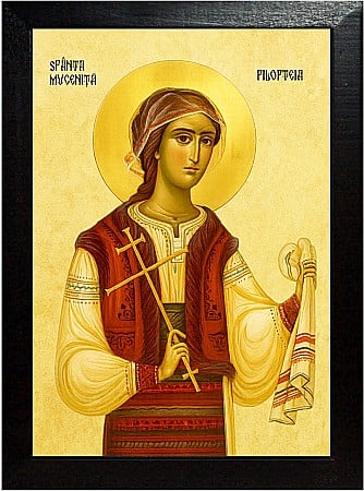 Icoane Decembrie - Sfânta Muceniță Filofteia de la Curtea de Argeș