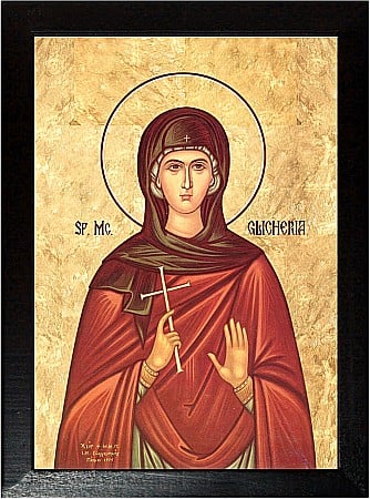 Icoane Mai - Sfanta Mucenita Glicheria