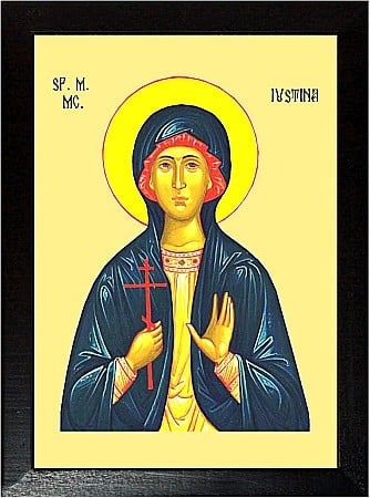 Sfinti Octombrie - Sfanta Mucenita Iustina