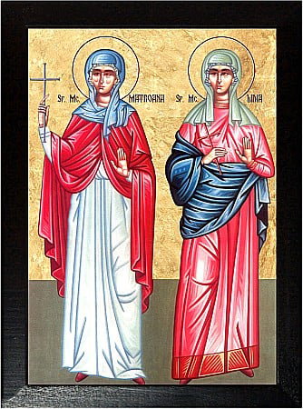 Icoane Martie - Sfanta Mucenita Matroana din Tesalonic, Sfanta Lidia