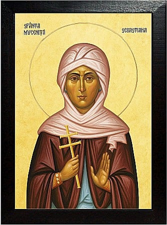 Icoane Sfinti - Sfânta Muceniță Sebastiana