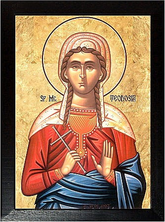 Icoane Mai - Sfanta Mucenita Teodosia